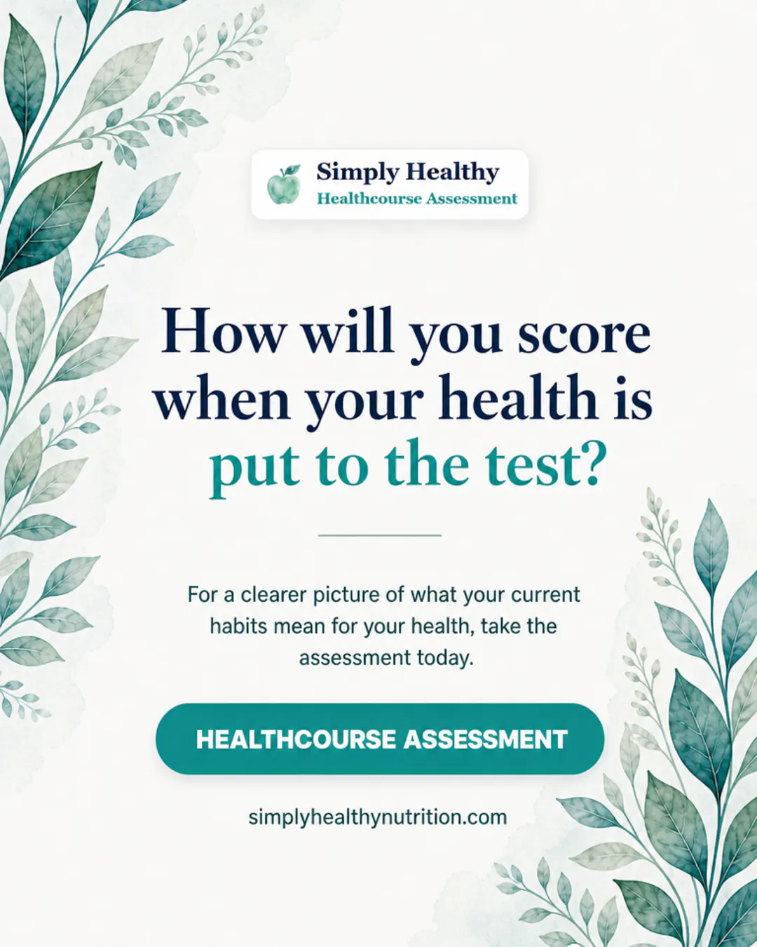 Simply Healthy Healthcourse Assessment gallery image