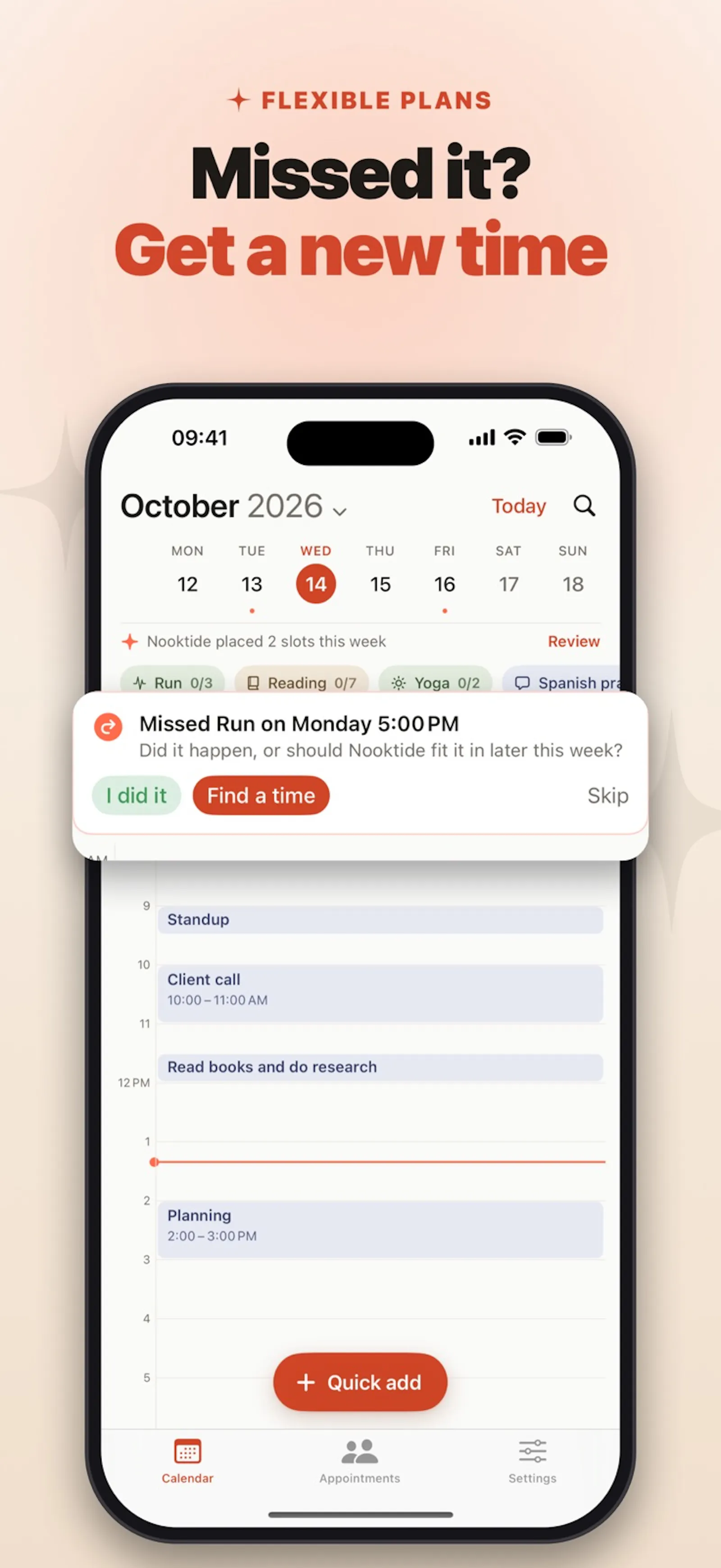 Nooktide: Smart Calendar screenshot 3