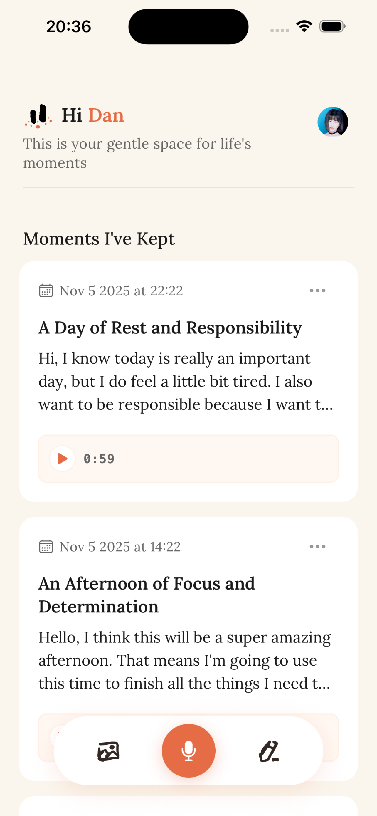 thankly: Voice Journal gallery image