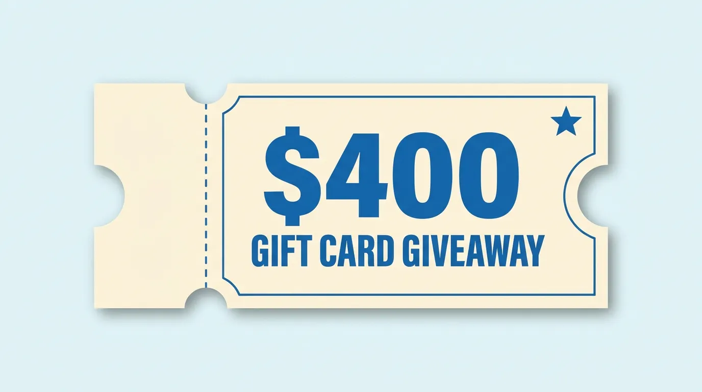 Spend It Your Way: Win a $400 Gift Card