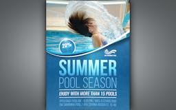 Swimming Pool Flyer Template media 1