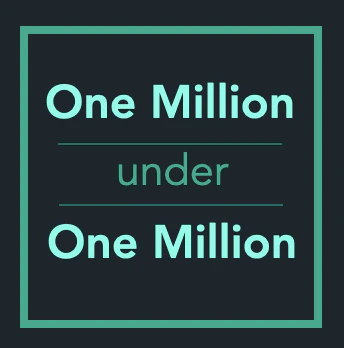 1 Million under 1 Million
