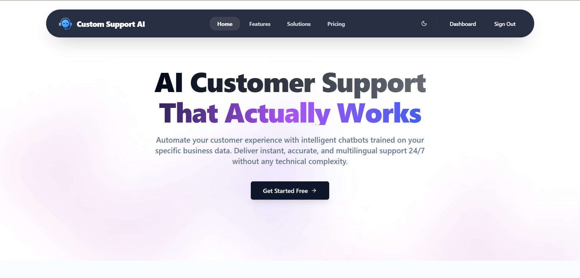 Custom Support AI gallery image