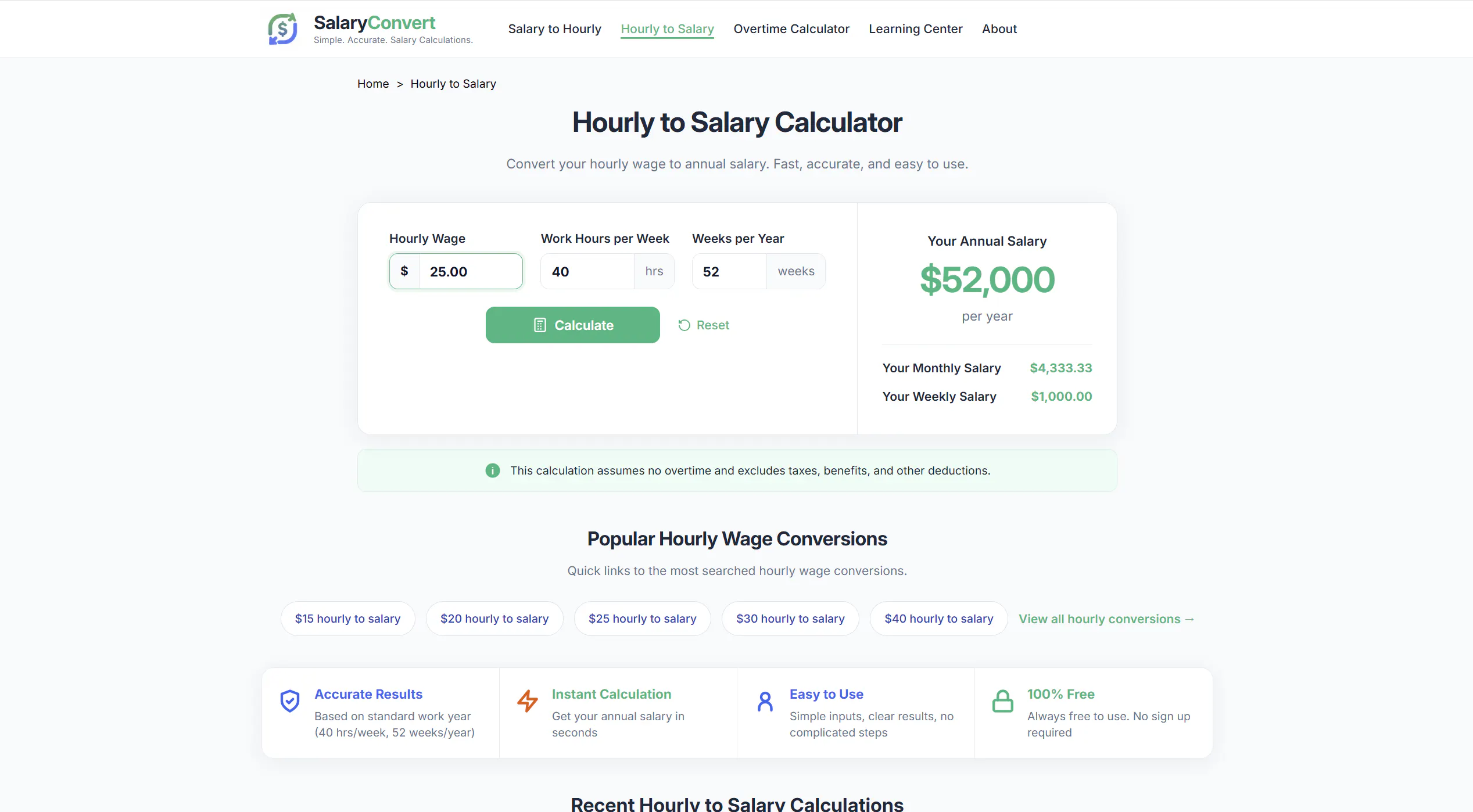 SalaryConvert gallery image