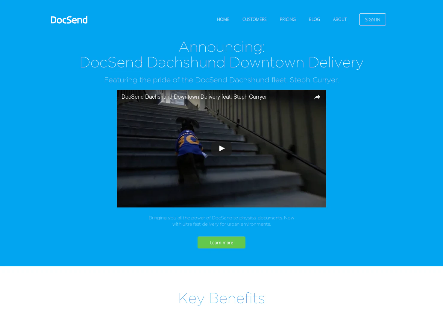 DocSend DachshundDelivery