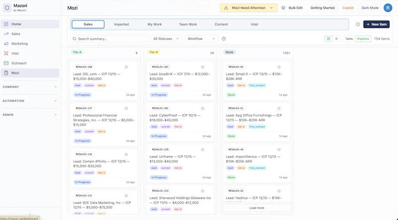 Mazori screenshot 4