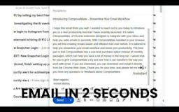 ComposeMate: AI Email Writing Sidekick media 1