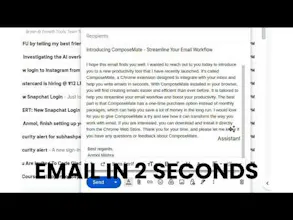 ComposeMate: AI Email Writing Sidekick gallery image