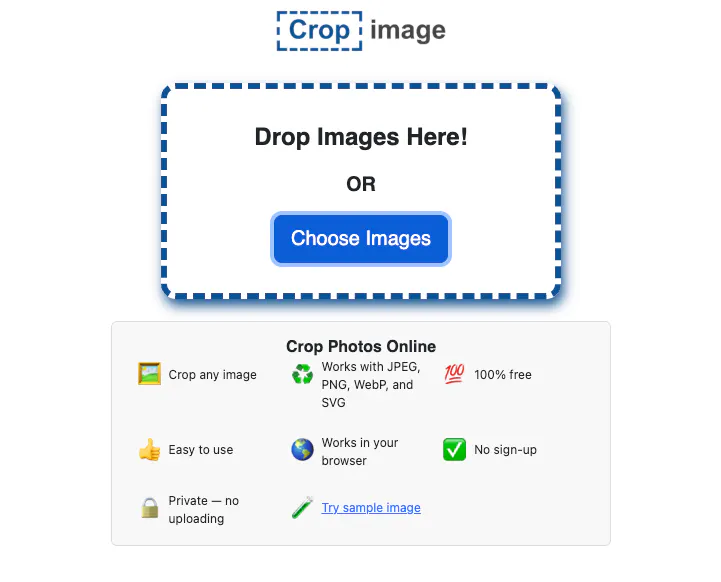 Crop Image gallery image
