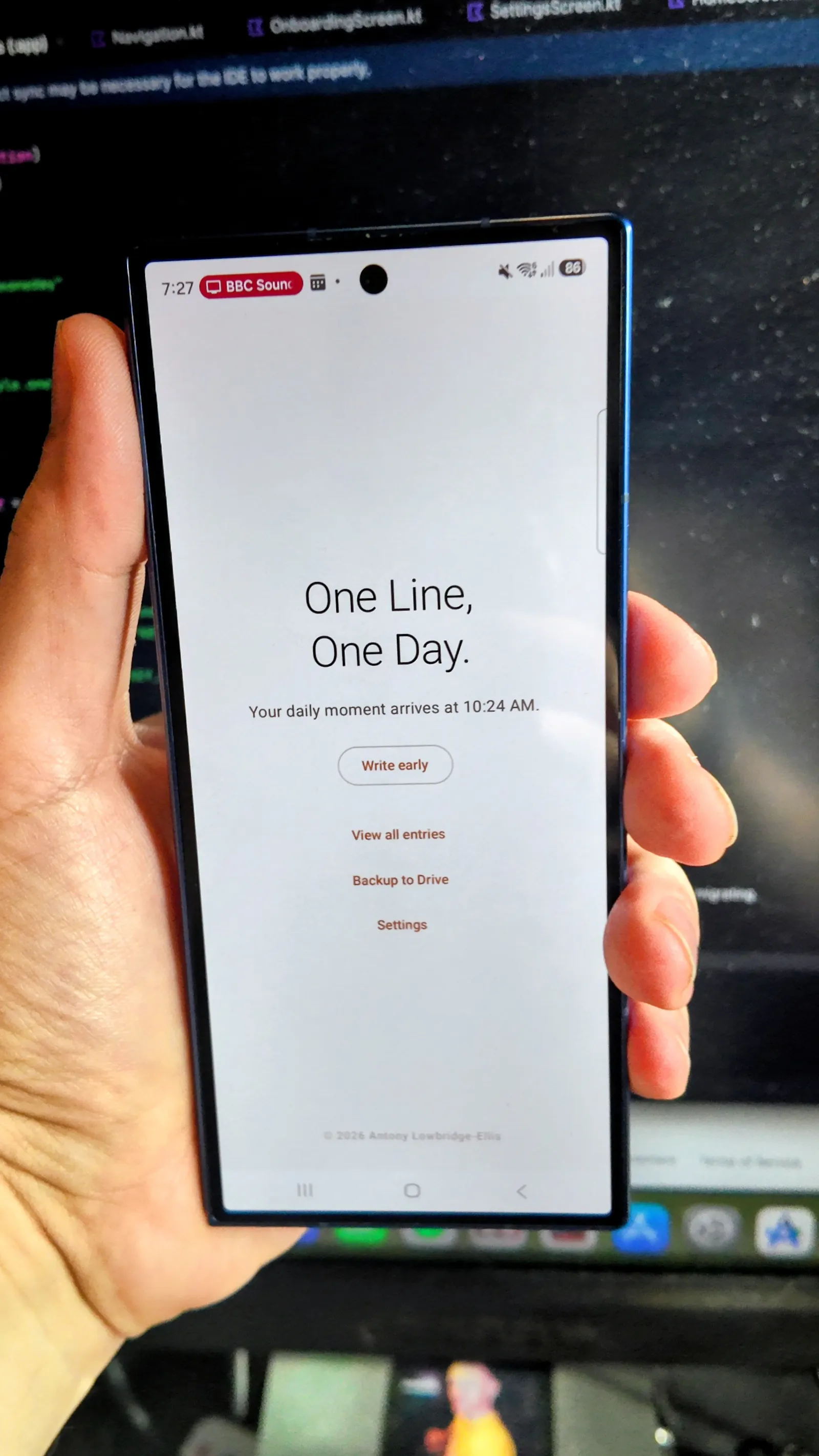 One Line, One Day screenshot 1