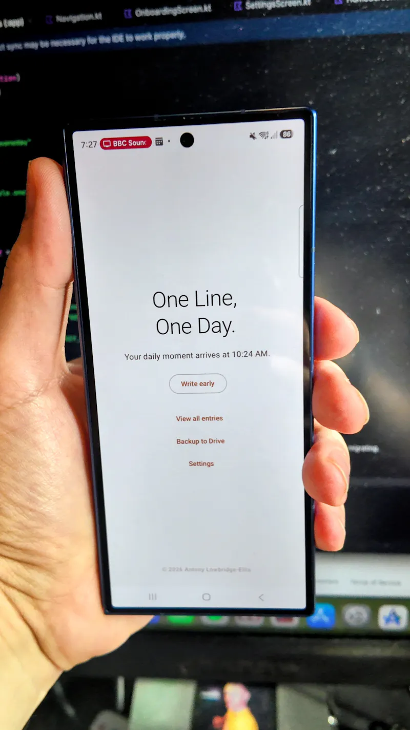 One Line, One Day screenshot 1