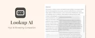 Lookup AI