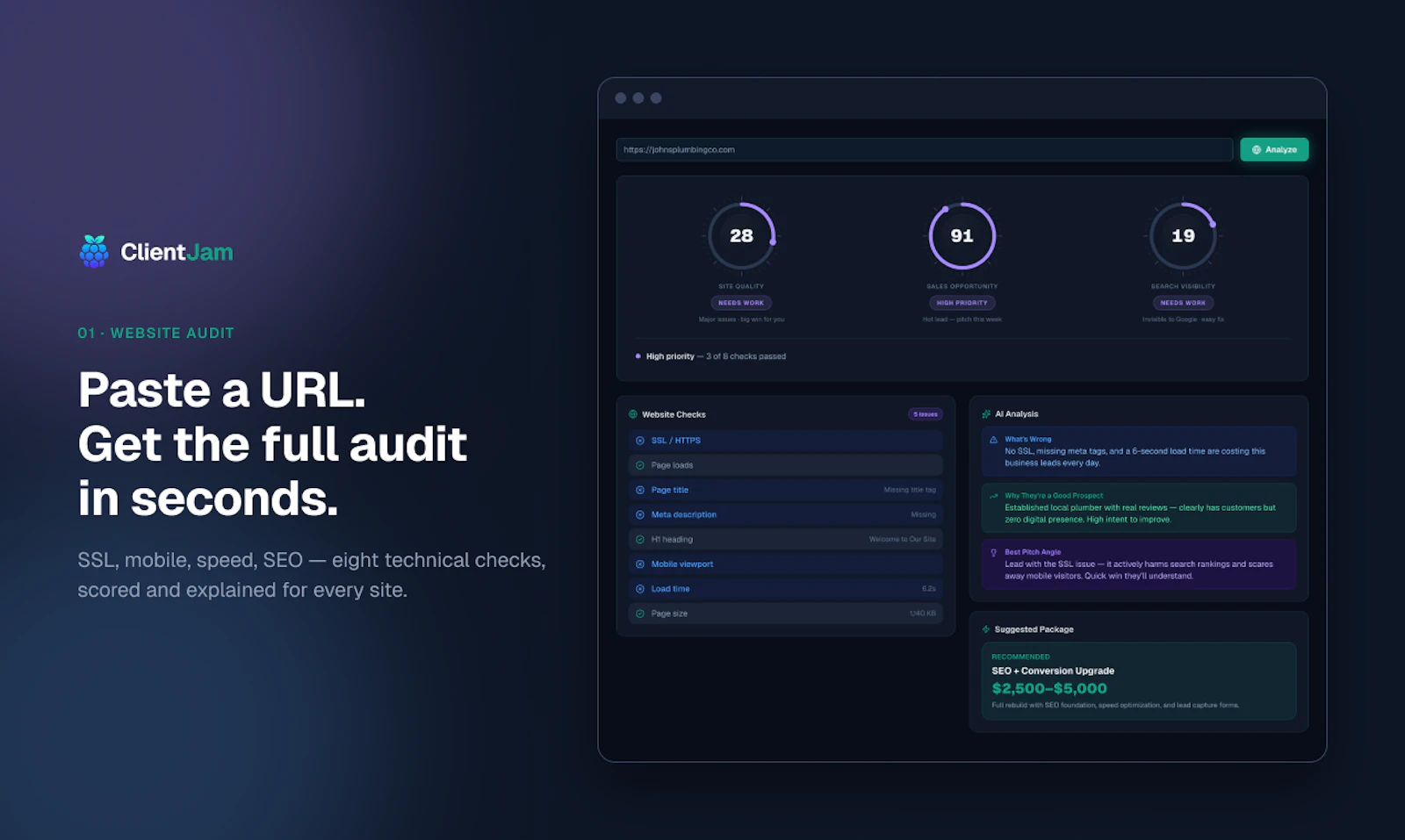 ClientJam screenshot 2