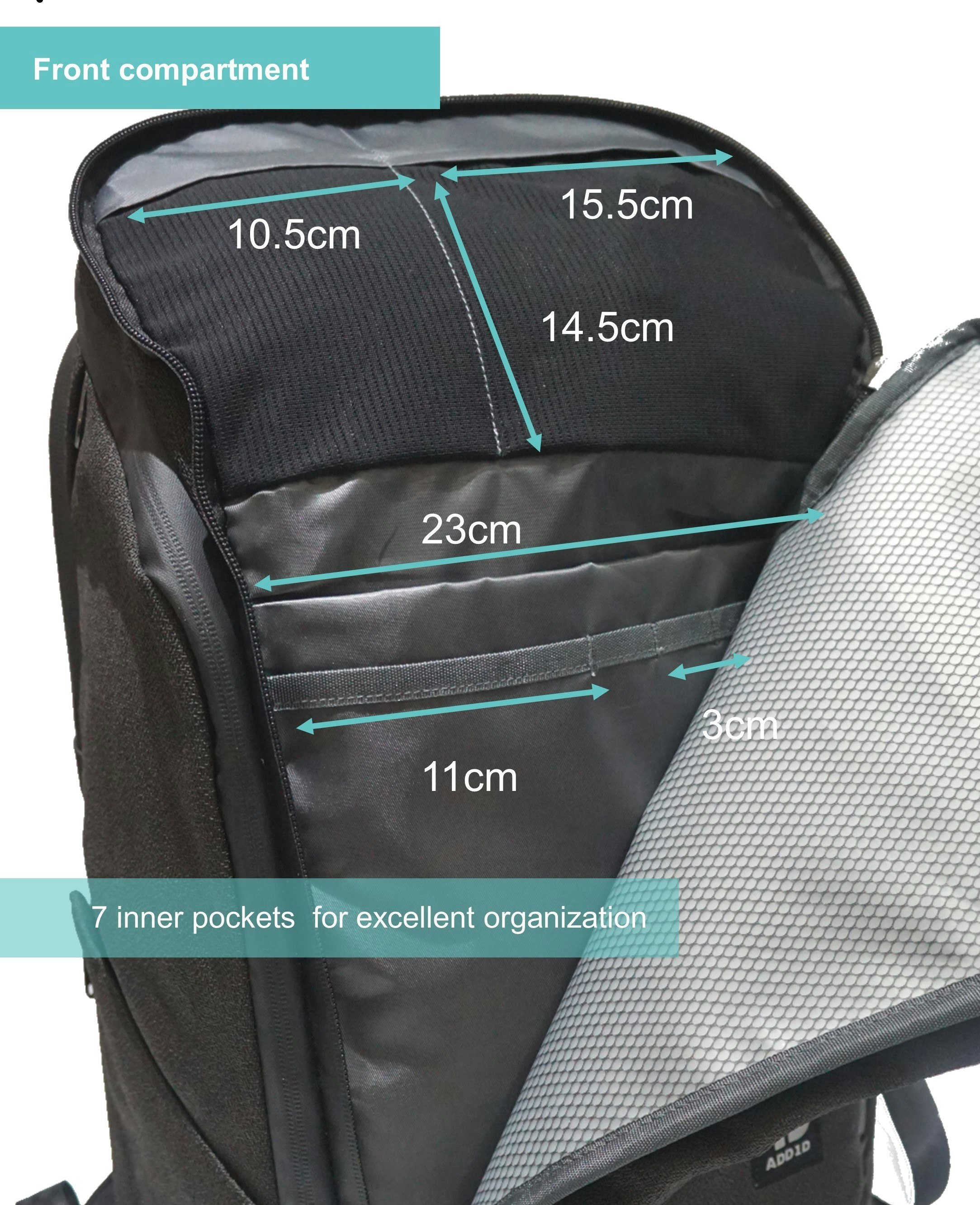 Versatile Anti-Theft Backpack gallery image