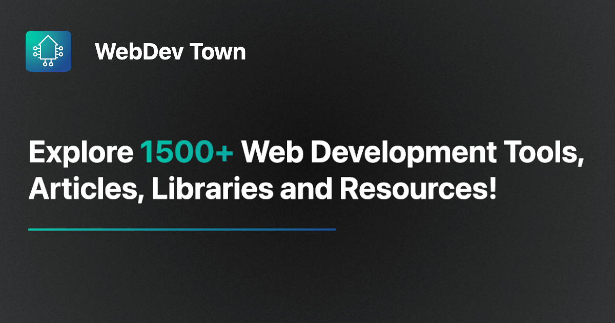 WebDev Town media 1
