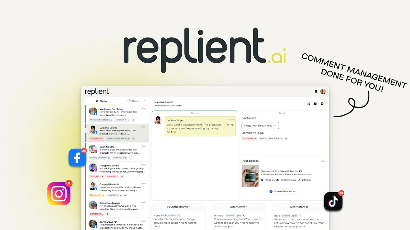 Replient screenshot 1 (video preview)
