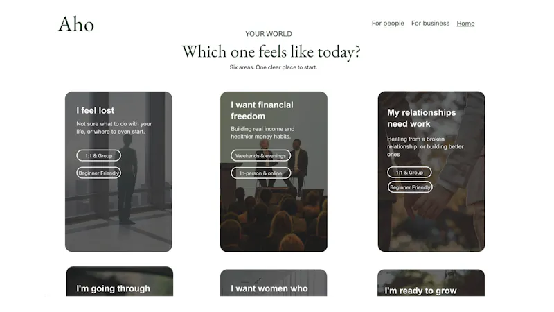 Aho screenshot 4