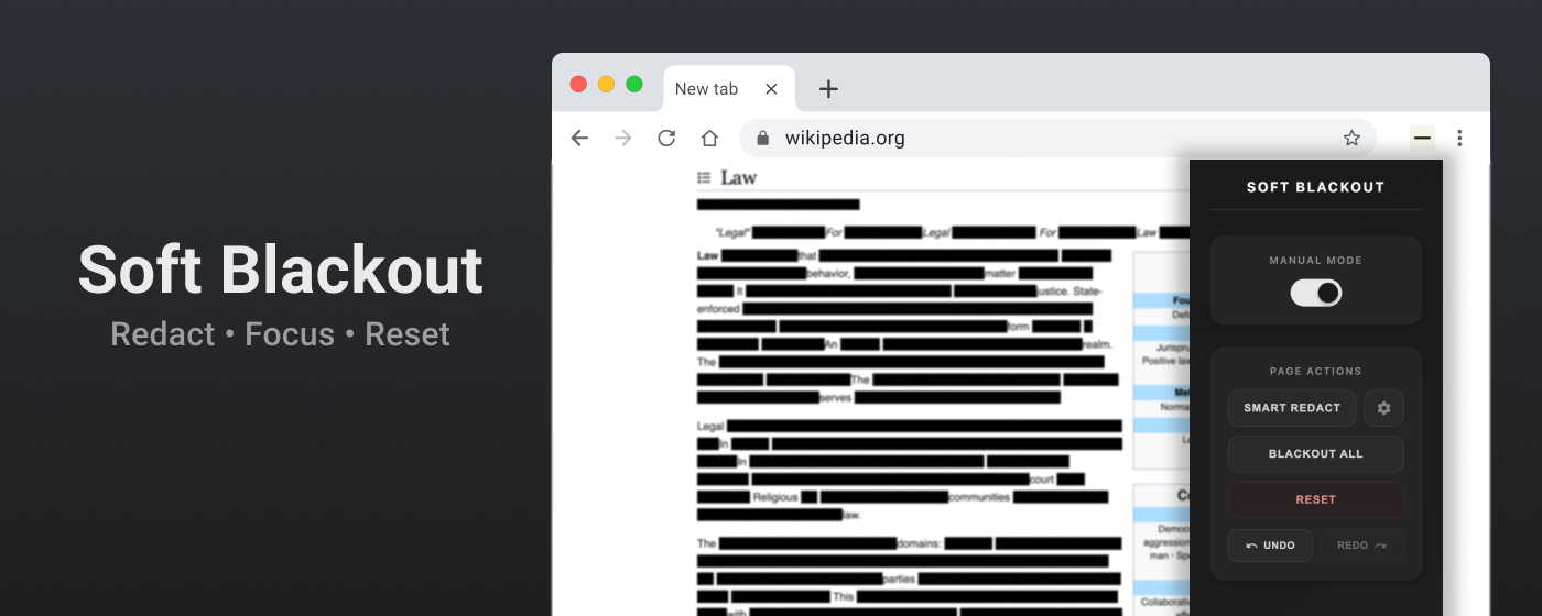 Soft Blackout gallery image