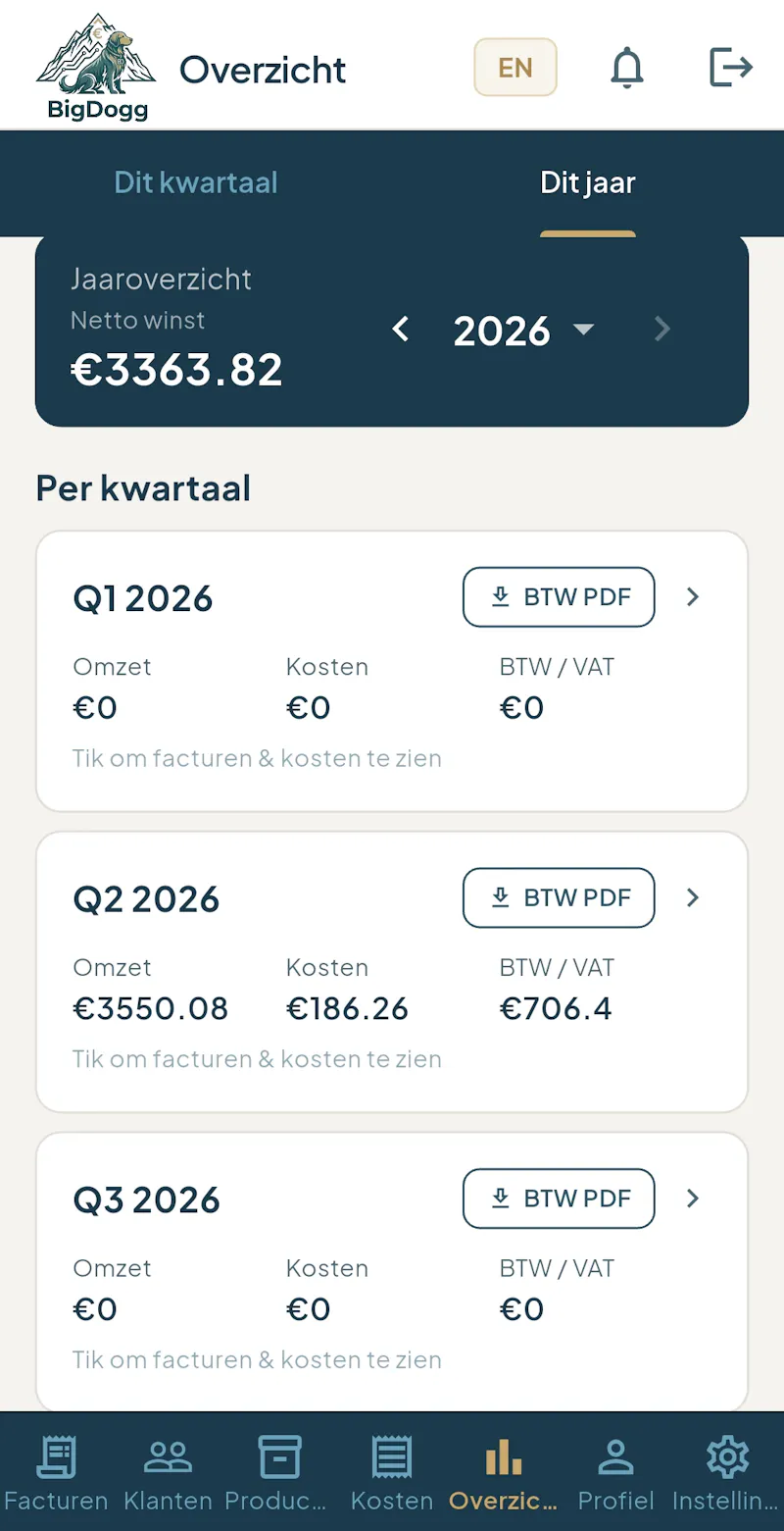 BigDogg, Invoicing and Accounting screenshot 5