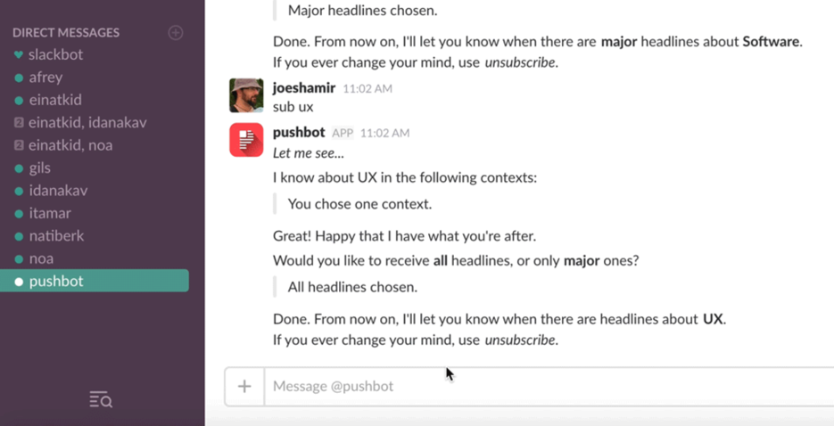 Push for Slack gallery image