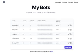 NFT Sales Bot gallery image