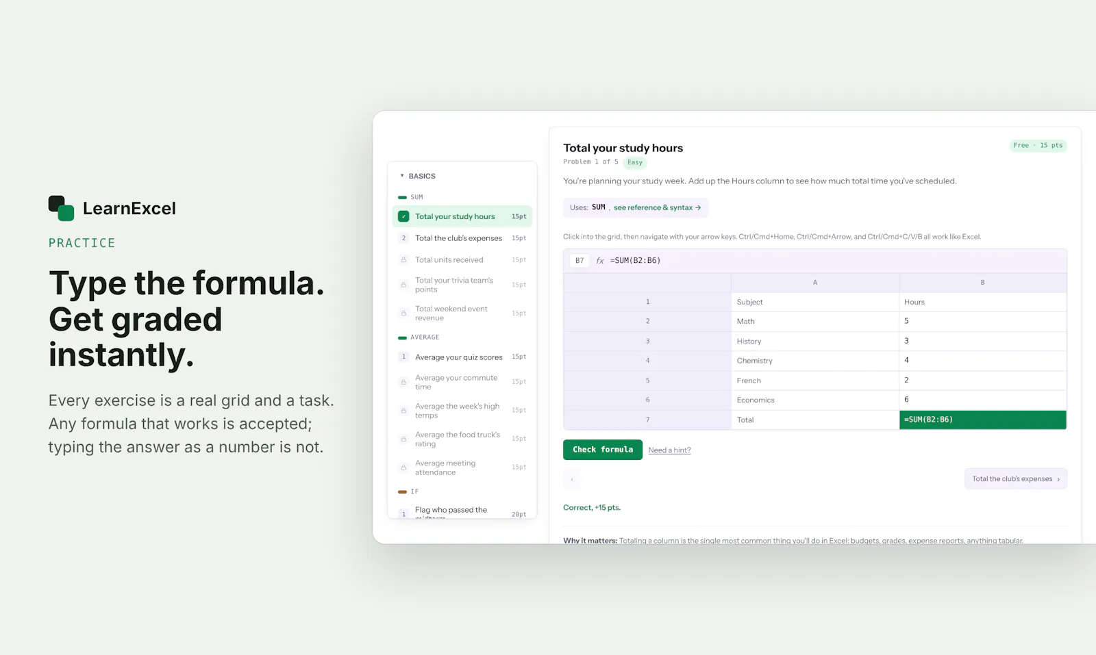 LearnExcel screenshot 7