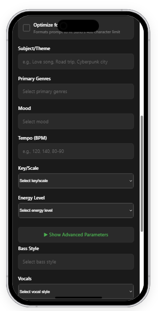 AI Music Prompter gallery image