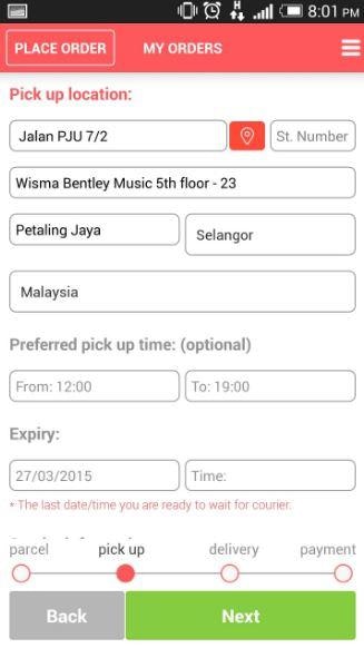 ezyCourier gallery image