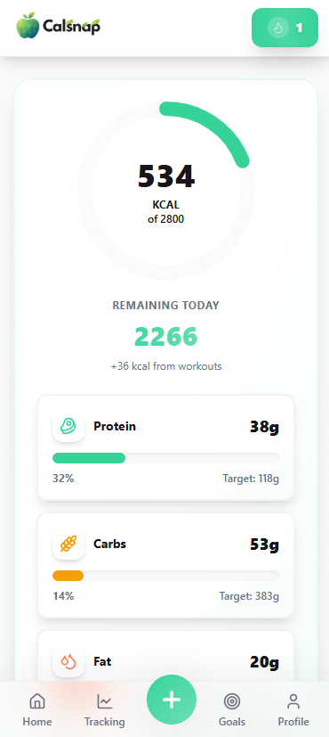 Calsnap - Main product screenshot demonstrating key features and user interface