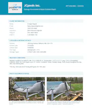 Pool Damage Reports & Estimates AI gallery image