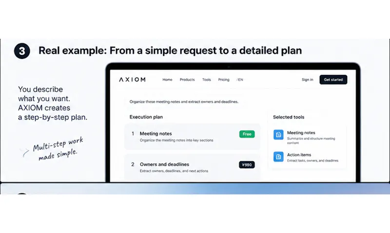 AXIOM screenshot 3
