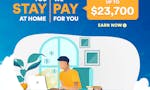Be a Stay Home Hero! Get Paid image
