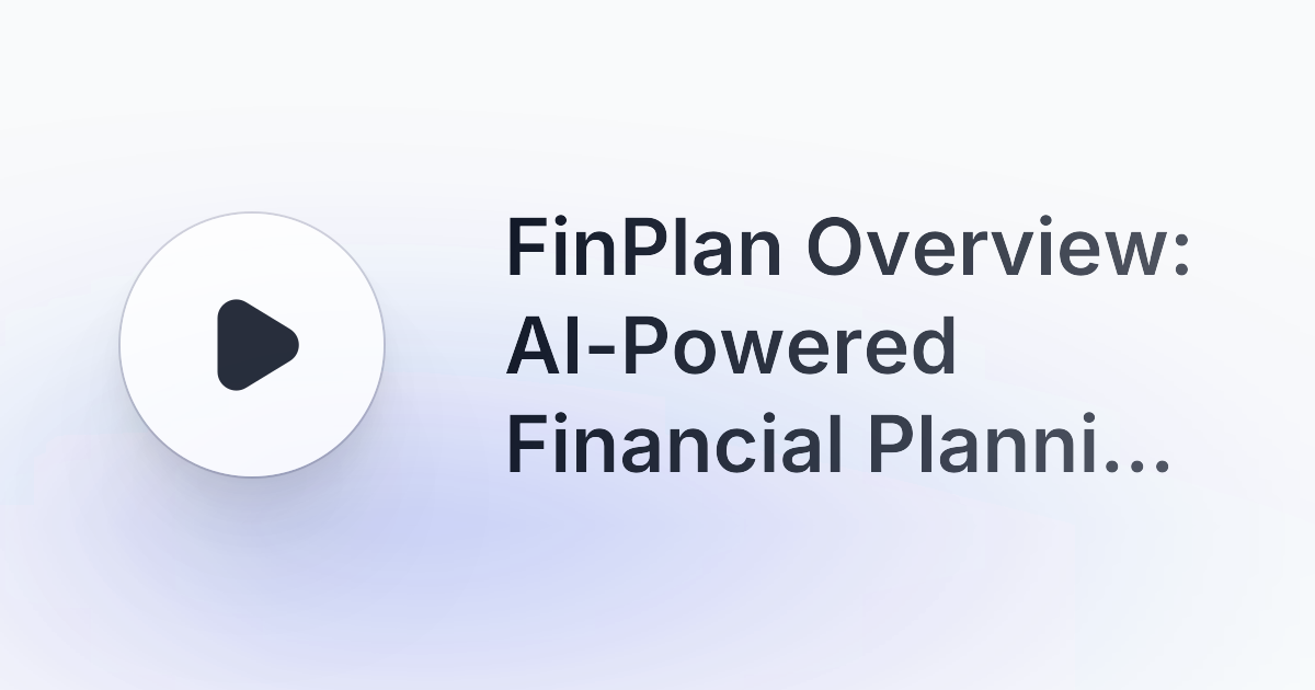 FinPlan MCP gallery image