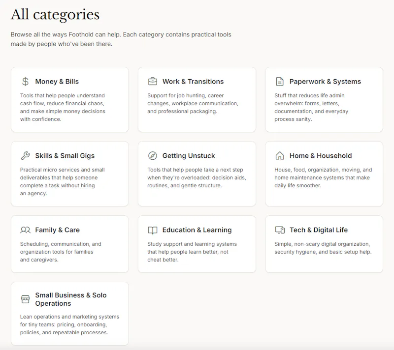 Foothold - Buy & Sell Digital Products screenshot 2