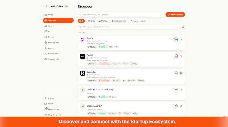 Foundera screenshot 4