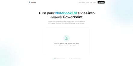 Slideable gallery image