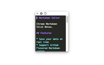 Markdown Sticky Notes gallery image