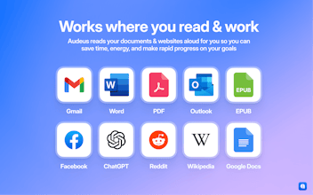 Audeus: PDF Audio Reader for Read Aloud gallery image
