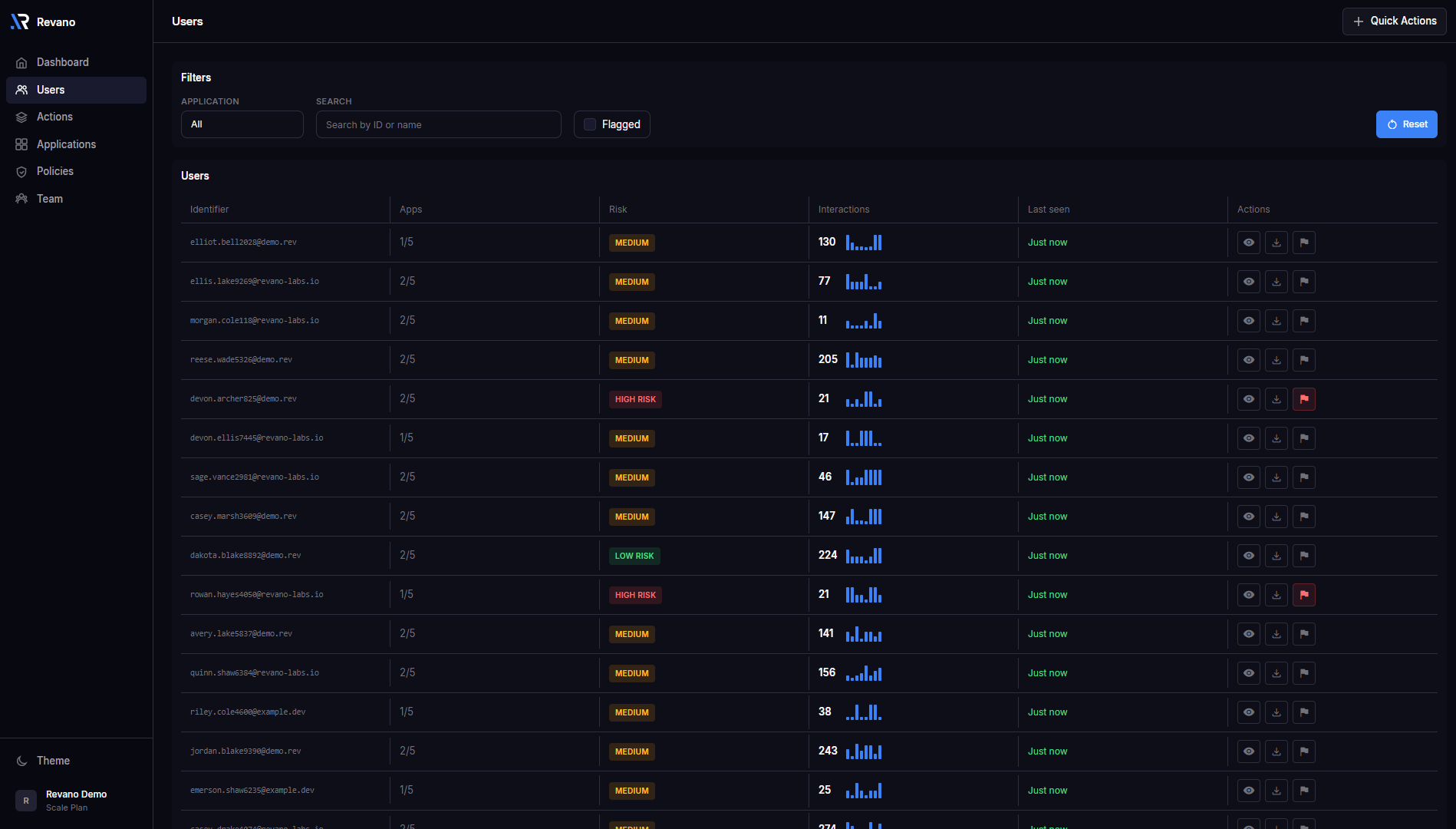 Revano - Screenshot 3 showing product features and functionality