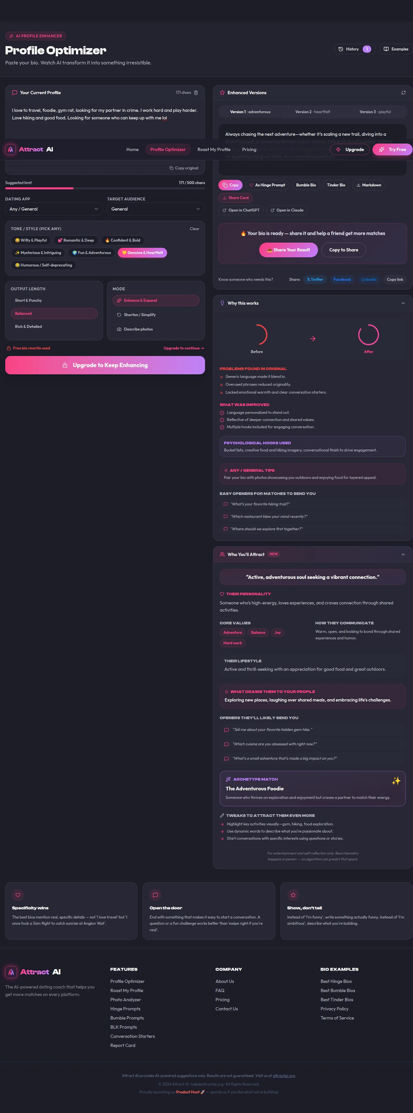 ATTRACT AI screenshot 8