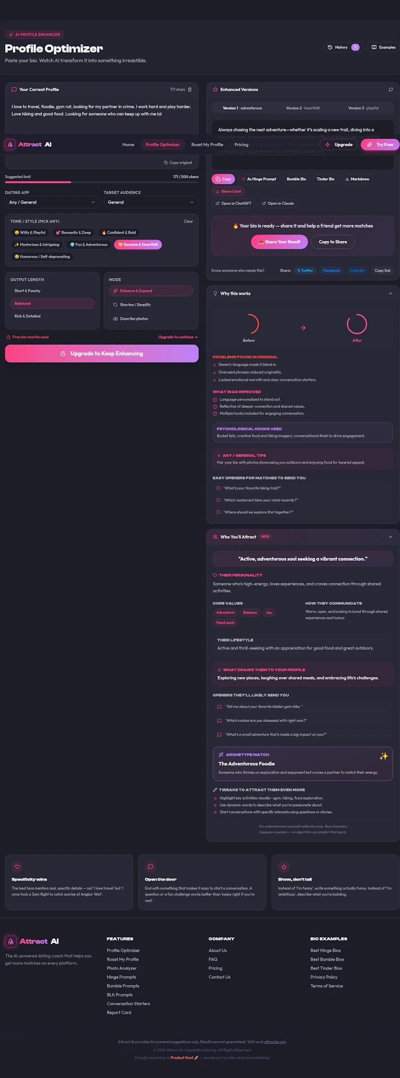 ATTRACT AI screenshot 8