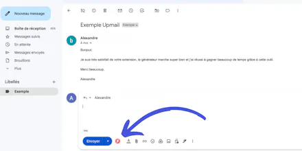 Upmail - AI Email Writer gallery image