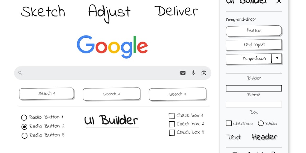 UI Builder + Mockup tool