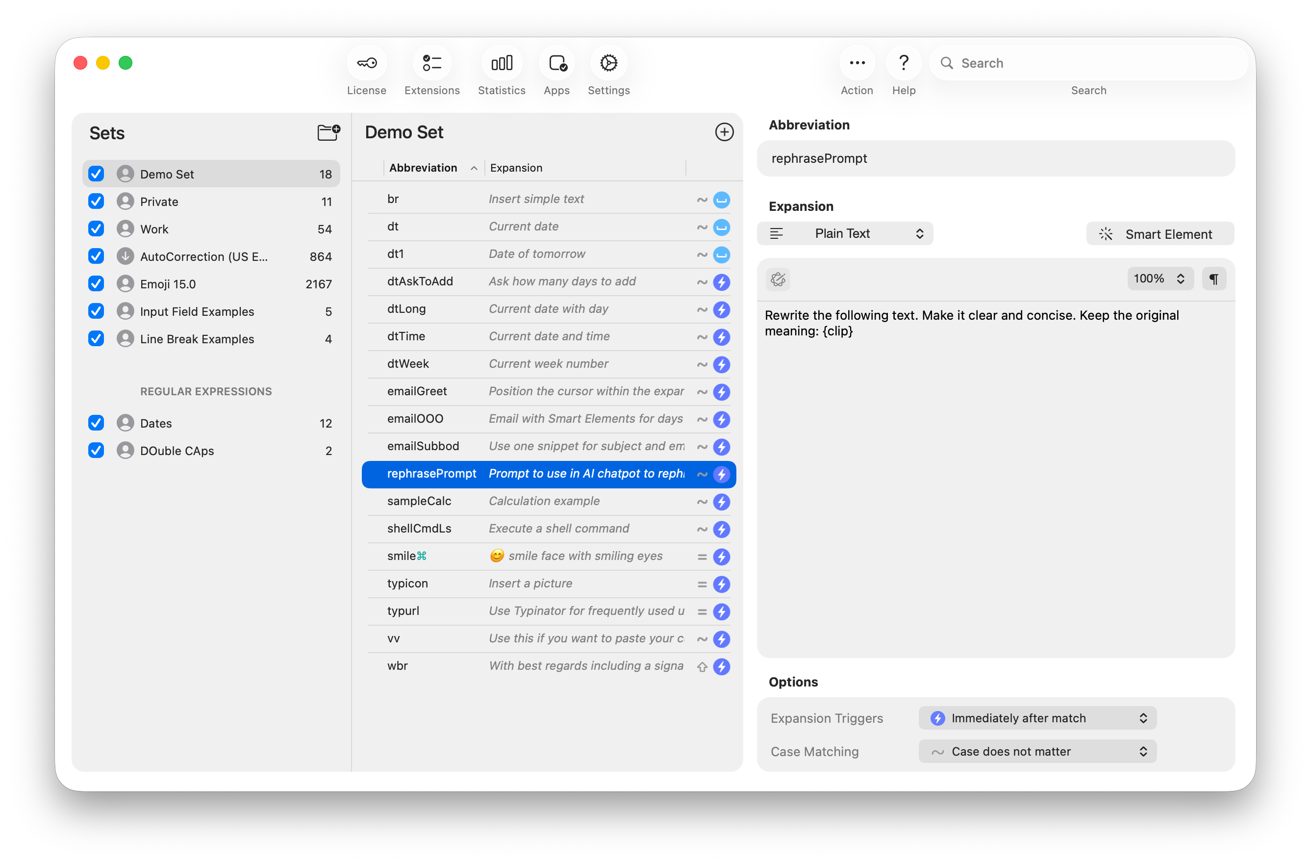 Typinator 10  gallery image
