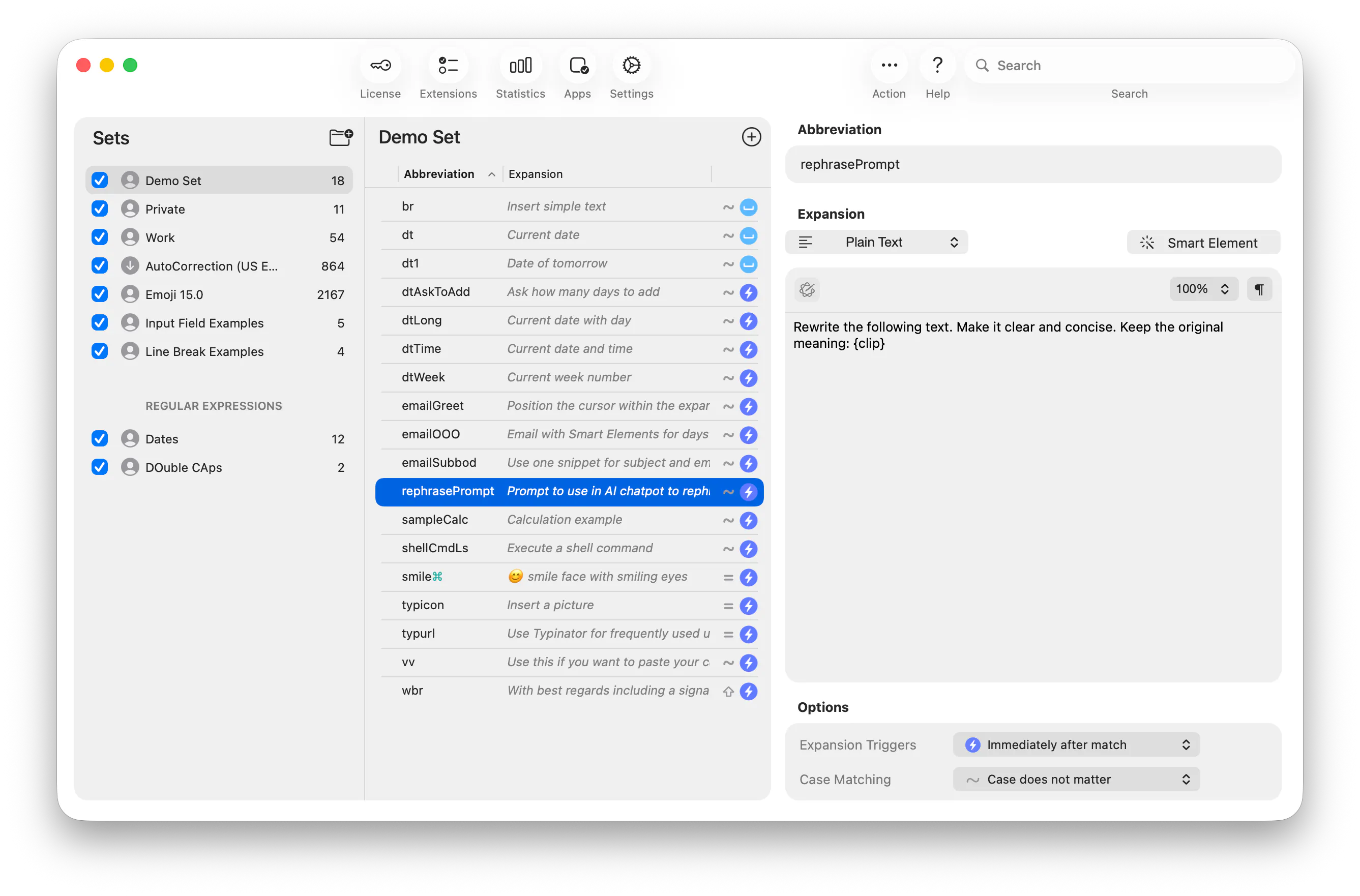 Tpf File Typinator 10 : The fast and private text expander for macOS and iOS ...