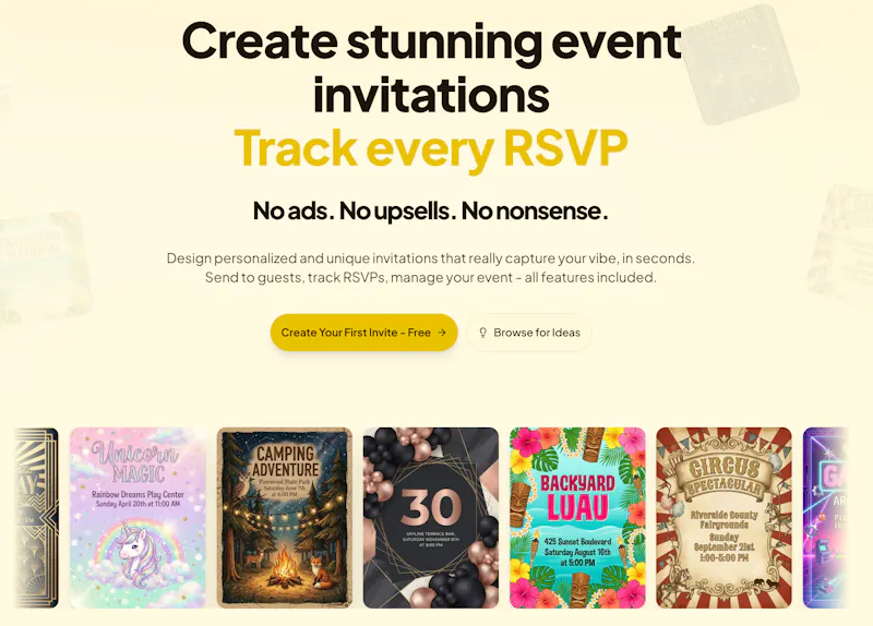 Lemonvite screenshot 3