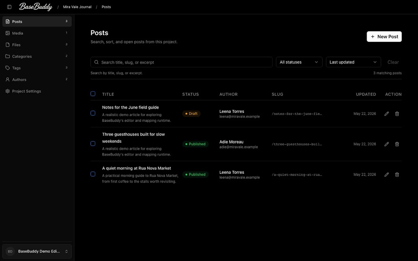 BaseBuddy screenshot 1