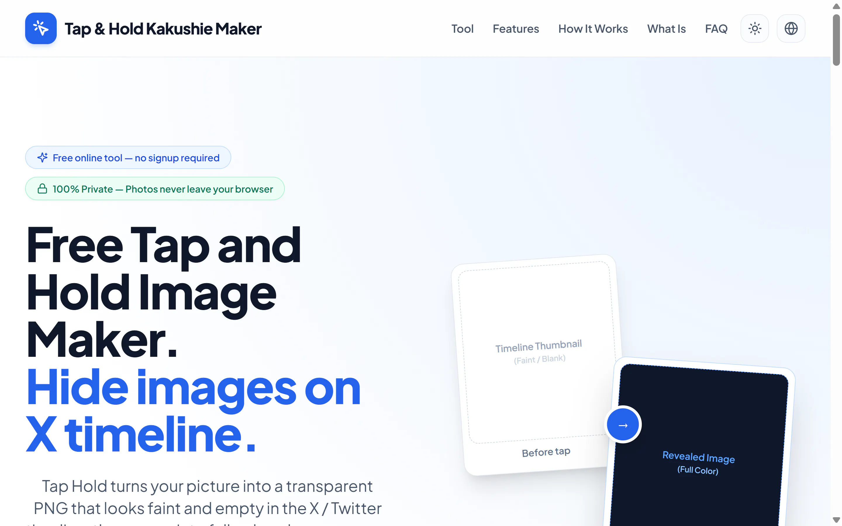 Tap and Hold Image Maker gallery image