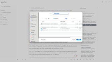 Write AI gallery image
