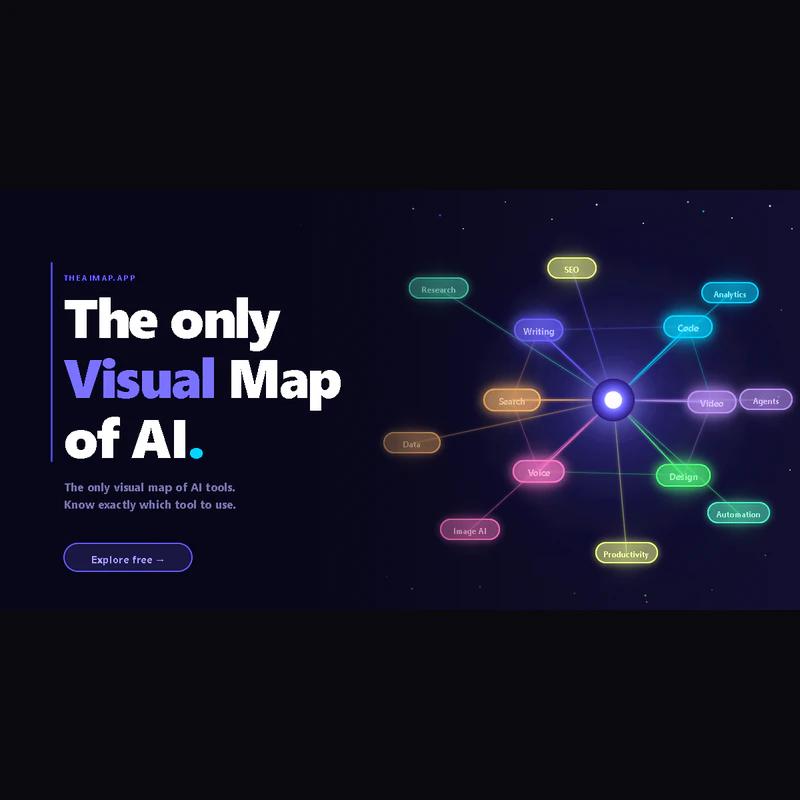 The AI Map logo